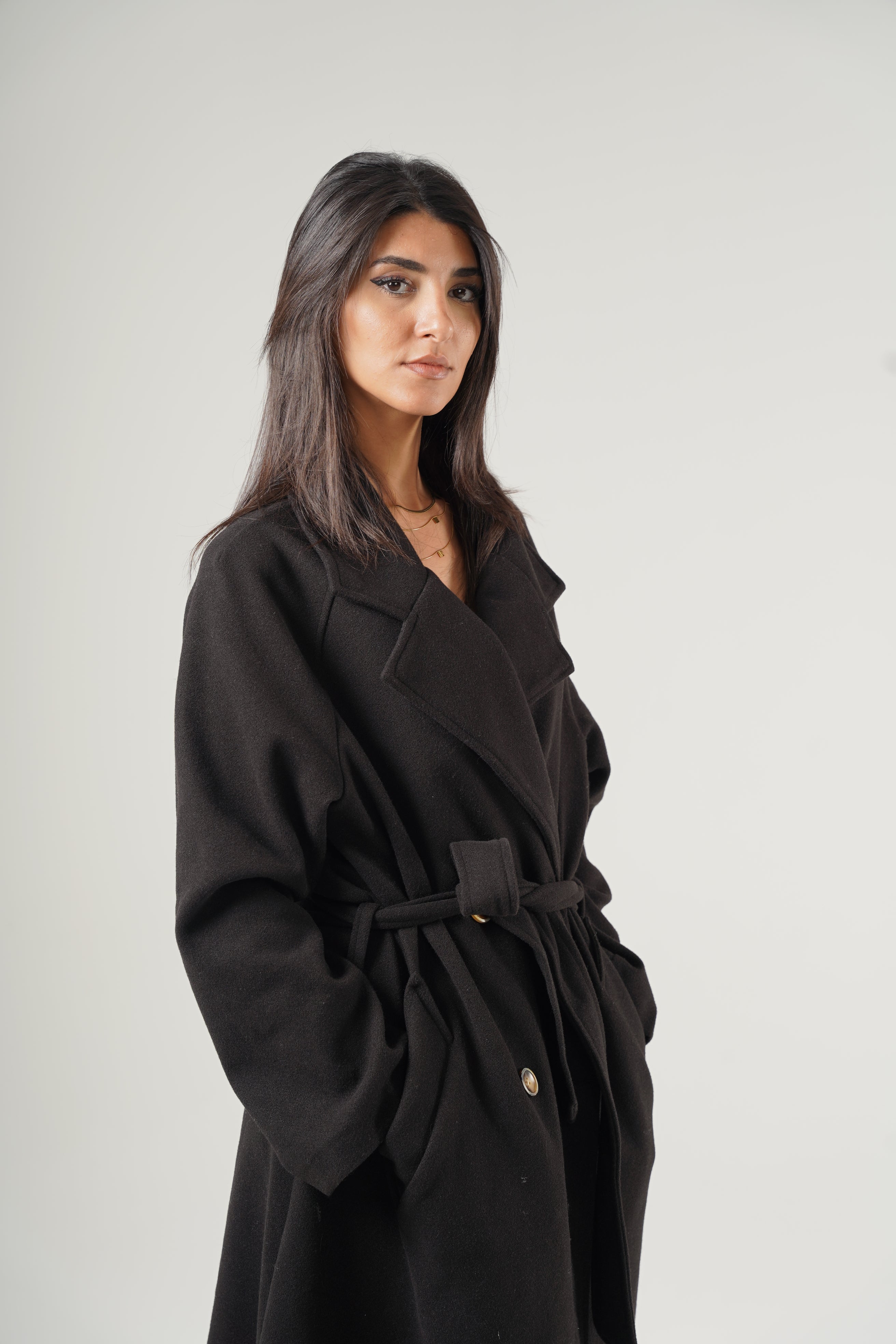 Beige Signature Coat