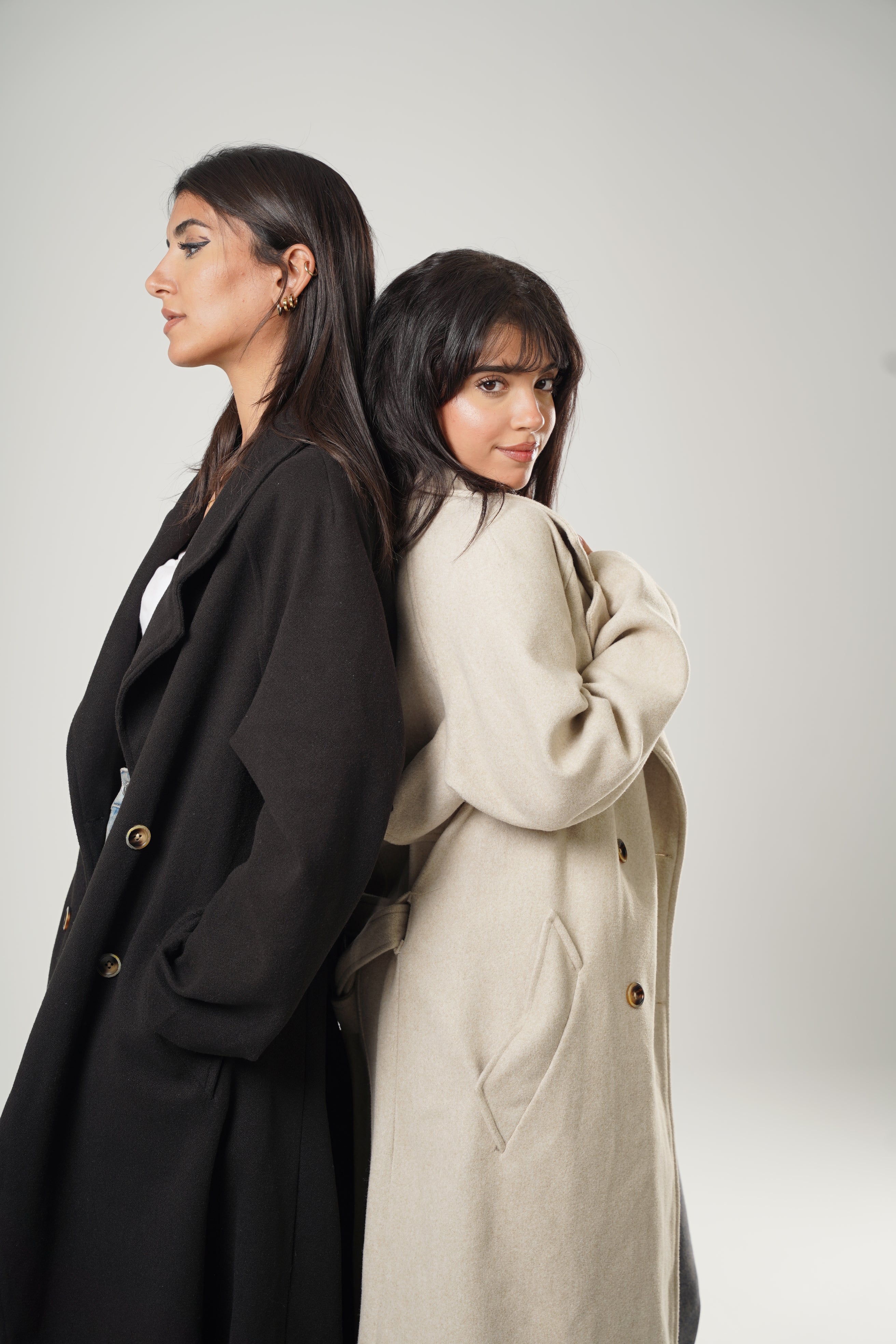 Beige Signature Coat