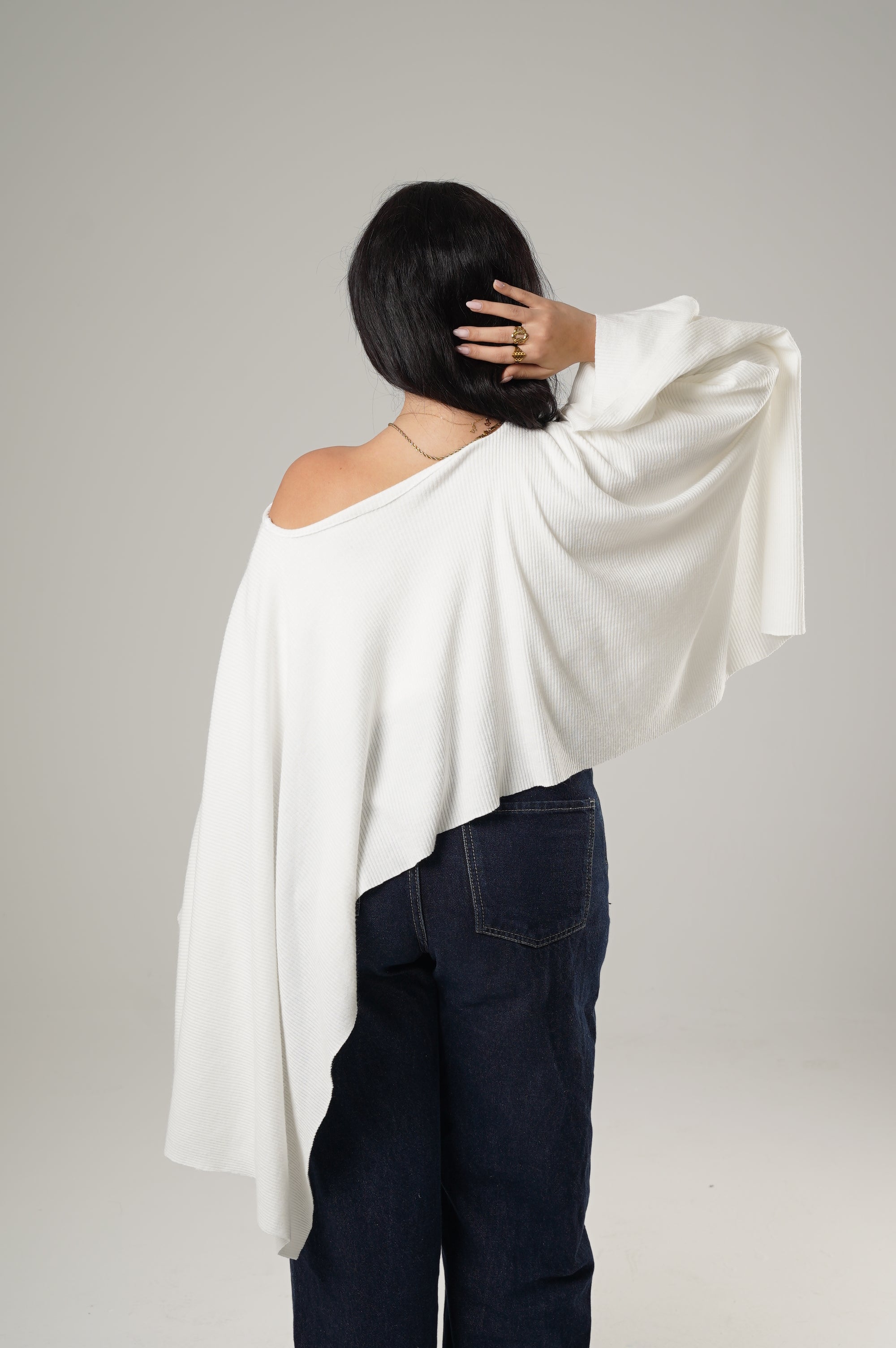 Airy White Pullover