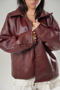 Burgundy Muse Jacket